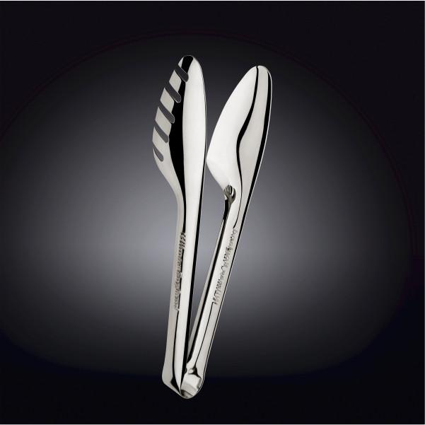 Serving Tongs, Polished Stainless Steel