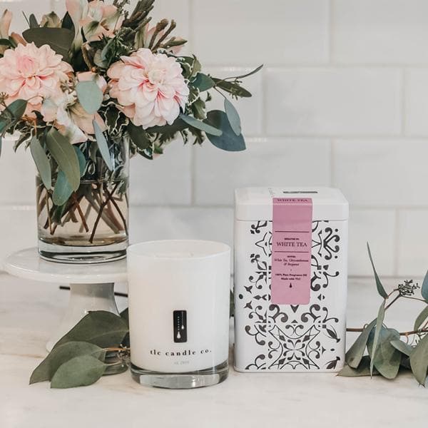 Soy Candle, White Tea