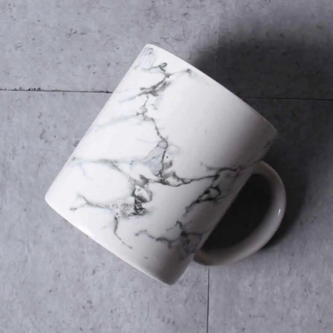 Ceramic Mug, Marble Effect