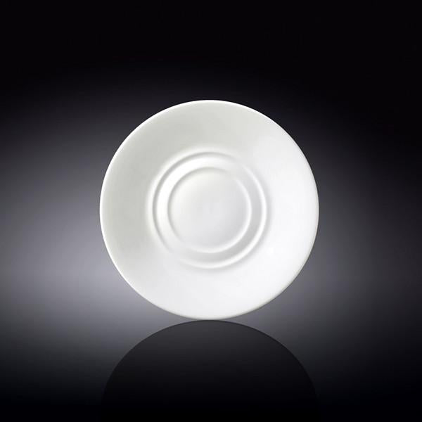 Porcelain Multi-Use 5.5" Saucers, Set of 12