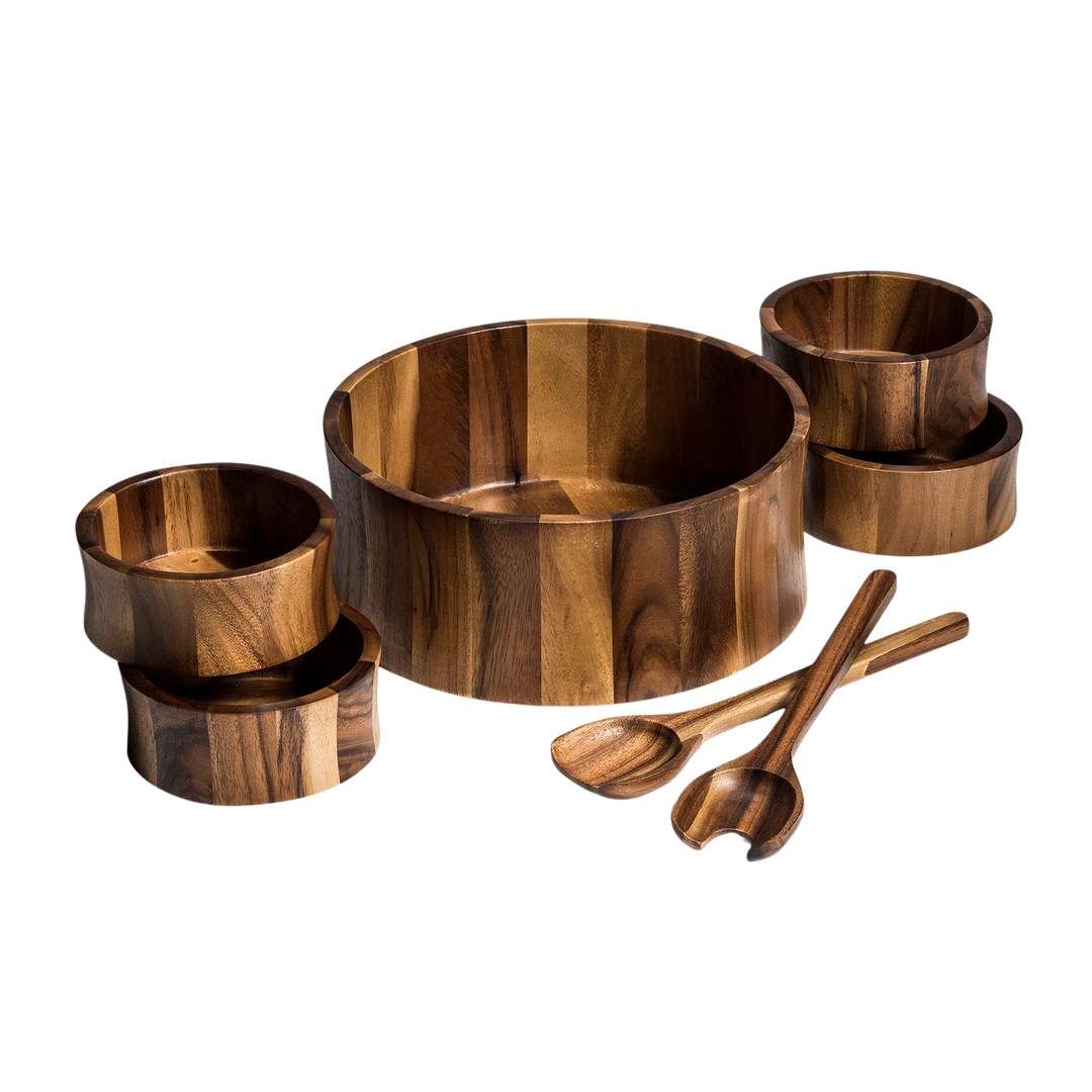 Maribo Salad Bowl 7-Piece Set, Extra Large