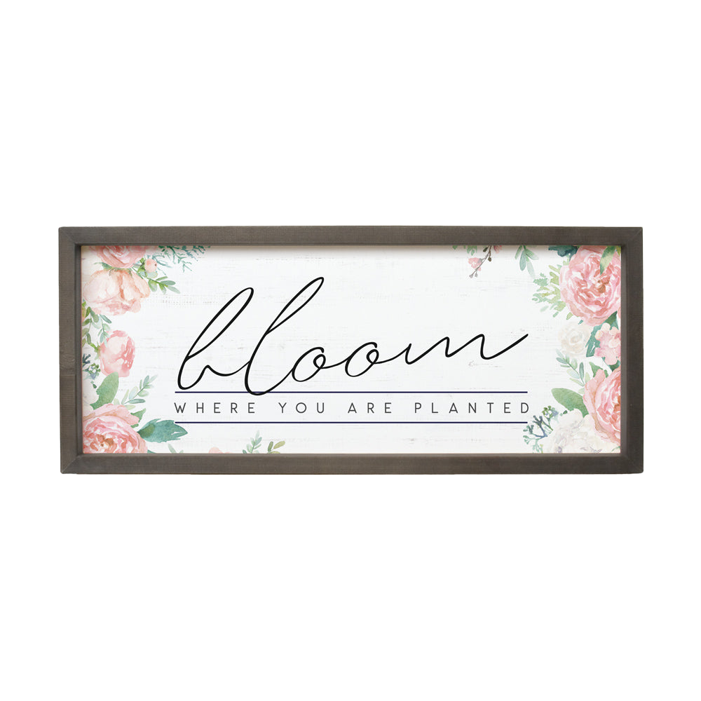 Wall Art, Bloom Where Planted