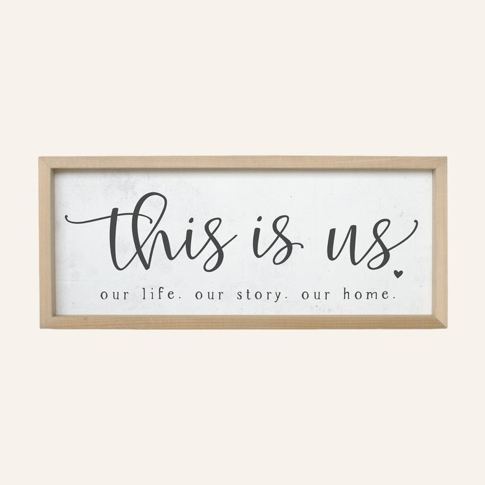 Framed Decorative Quote, This Is Us