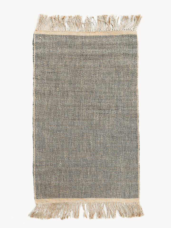 Goldi Jute Rug, Rectangle with Fringe