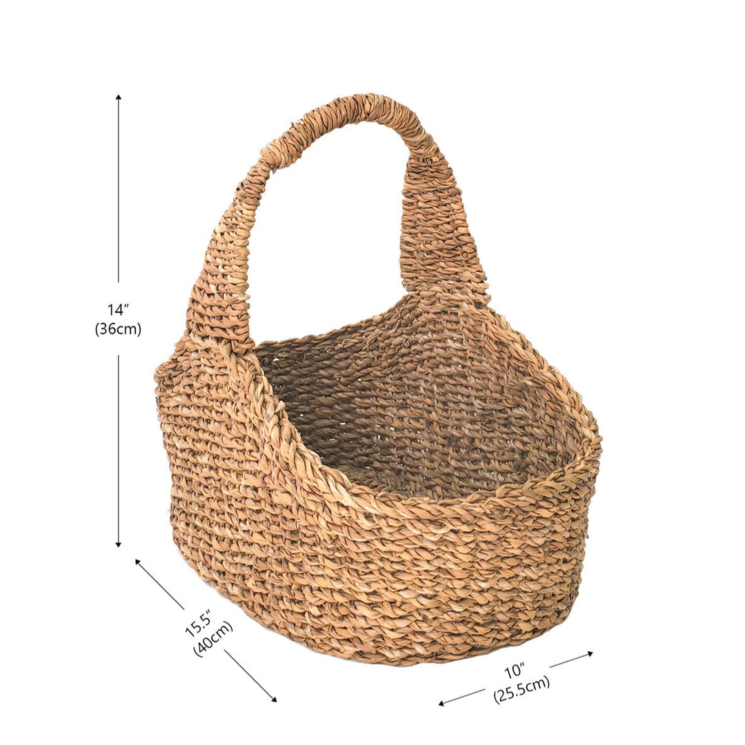 Handmade Seagrass Basket, Picnic