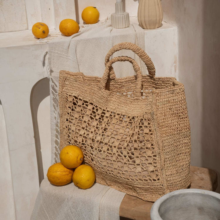 Handmade in Madagascar Tote Bag, Oversized
