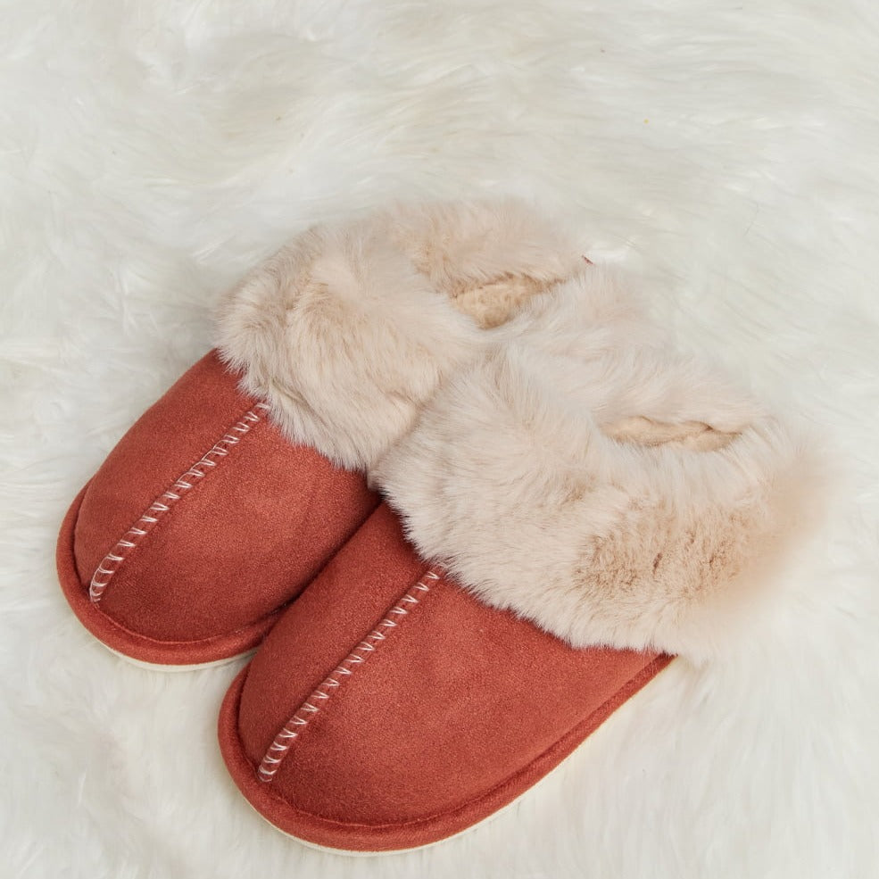 Fuzzy Closed-Toe Slippers, Variety