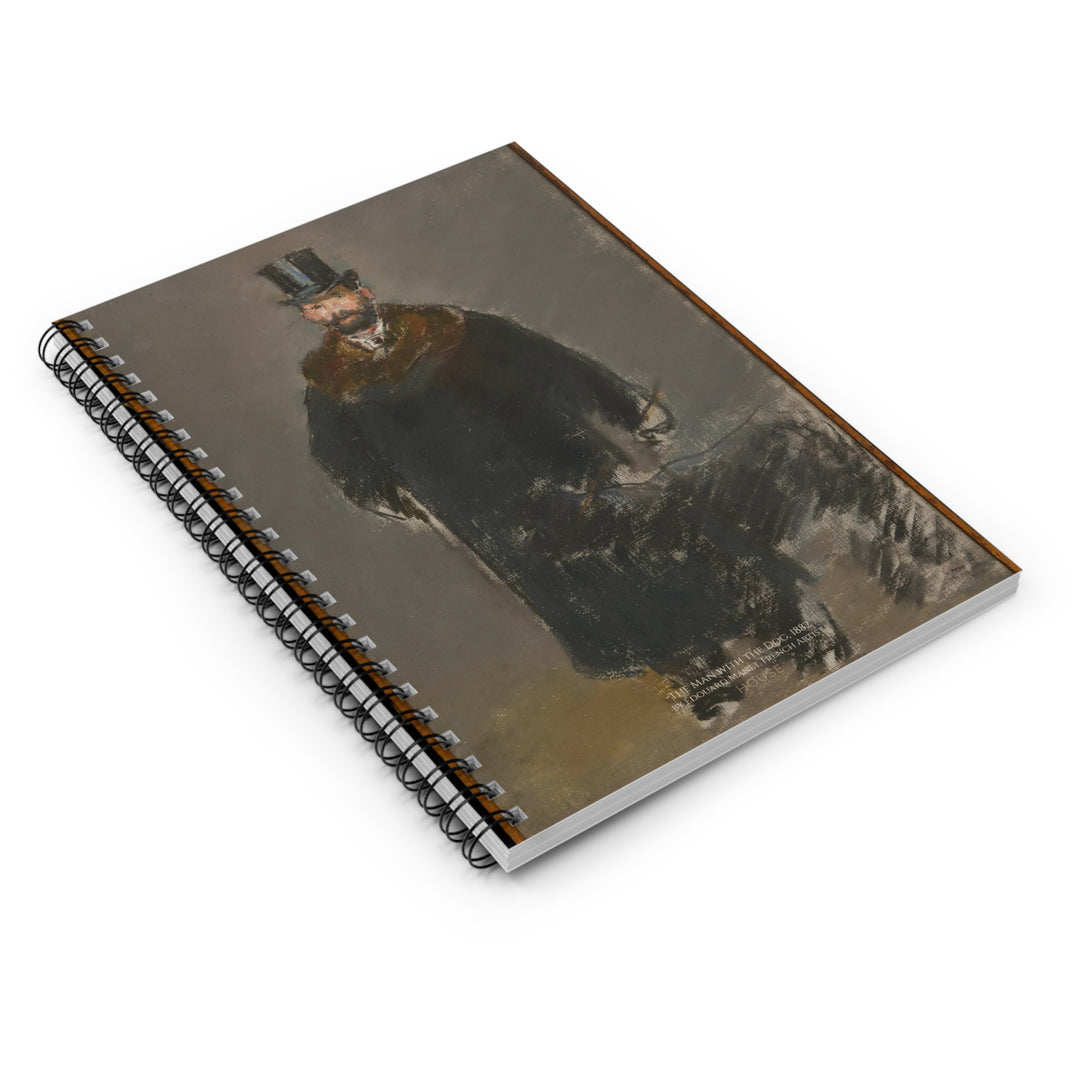 Notebook, The Man with the Dog by Édouard Manet