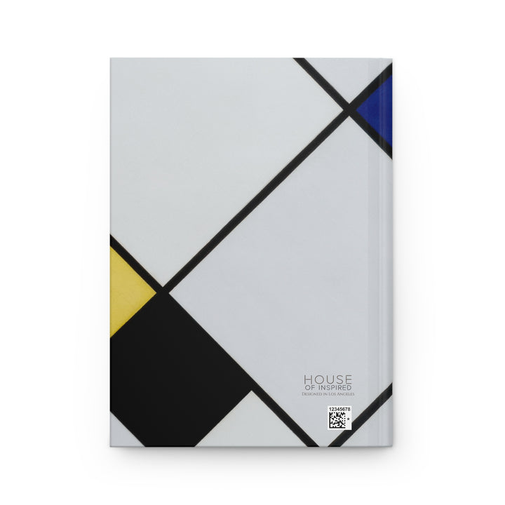 Hardcover Journal, Lozenge Composition with. . . by Piet Mondrian