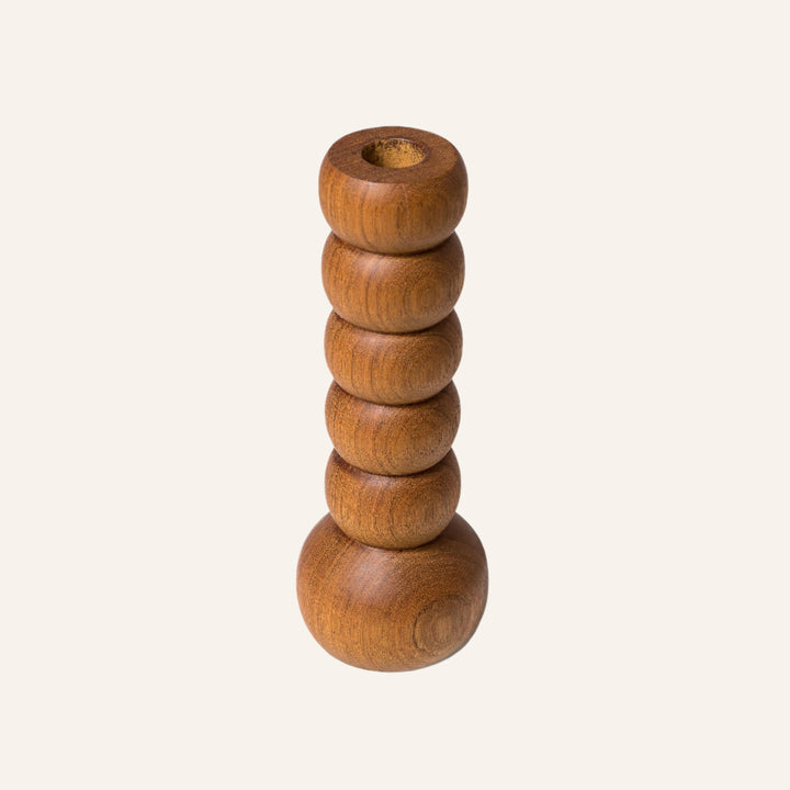 Granadillo Wood 9" Vase, Style 2