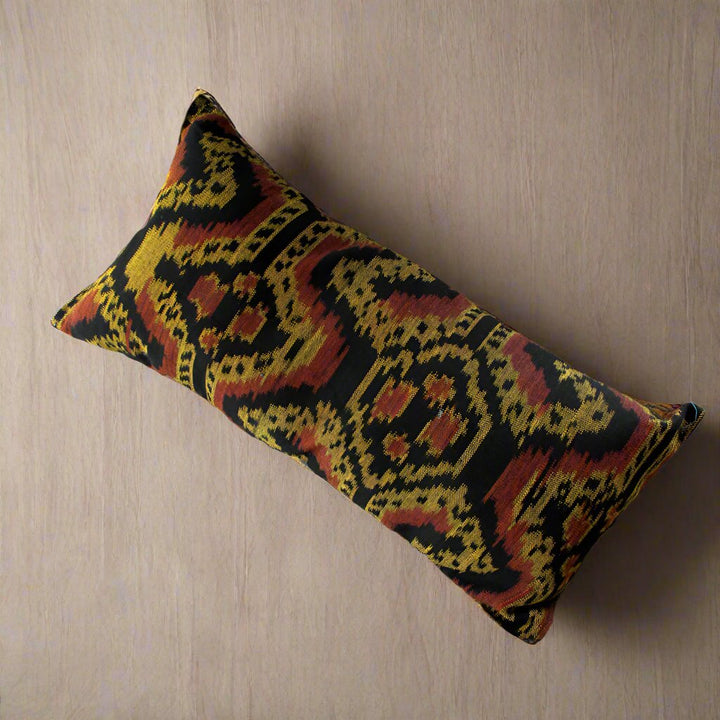 Handwoven Decorative Pillow Cover Only, Two Lumbar Sizes
