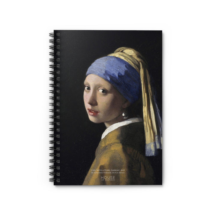 Notebook, Girl with a Pearl Earring by Johannes Vermeer