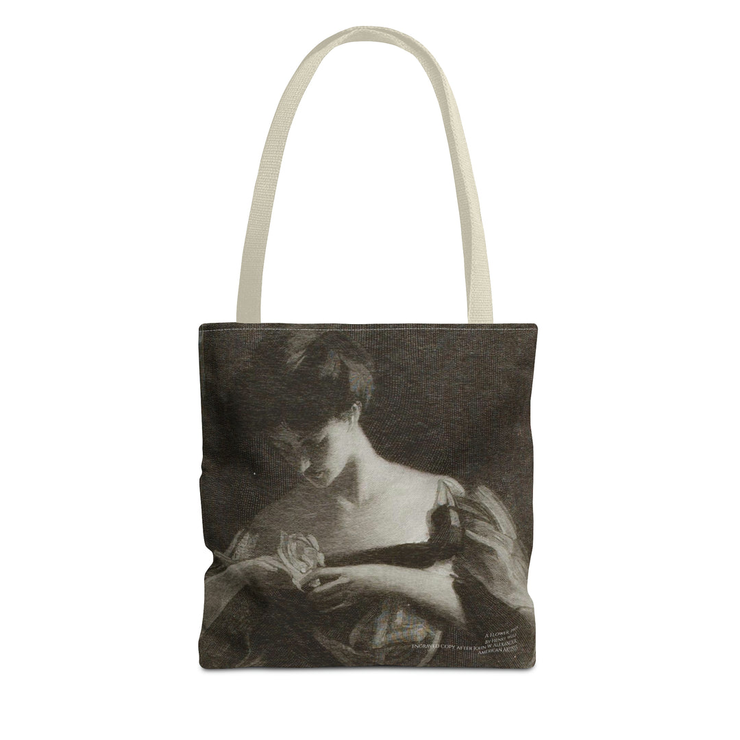 Tote Bag, A Flower by Henry Wolf