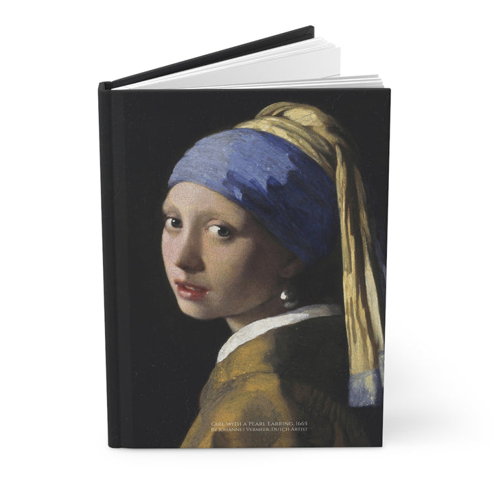 Hardcover Journal, Girl with a Pearl Earring by Johannes Vermeer