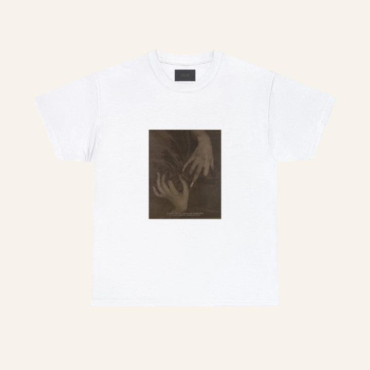 Heavy Cotton Tee, Georgia O'Keeffe-Hands and Thimble by Alfred Stieglitz