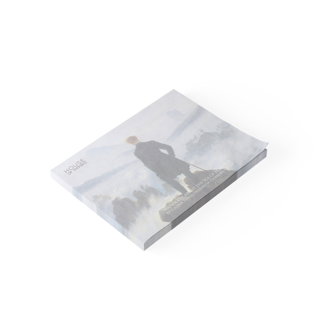 Post-it® Note Pad, Wanderer above the Sea of Fog by Caspar David Friedrich