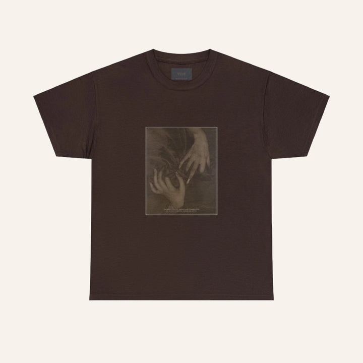 Heavy Cotton Tee, Georgia O'Keeffe-Hands and Thimble by Alfred Stieglitz