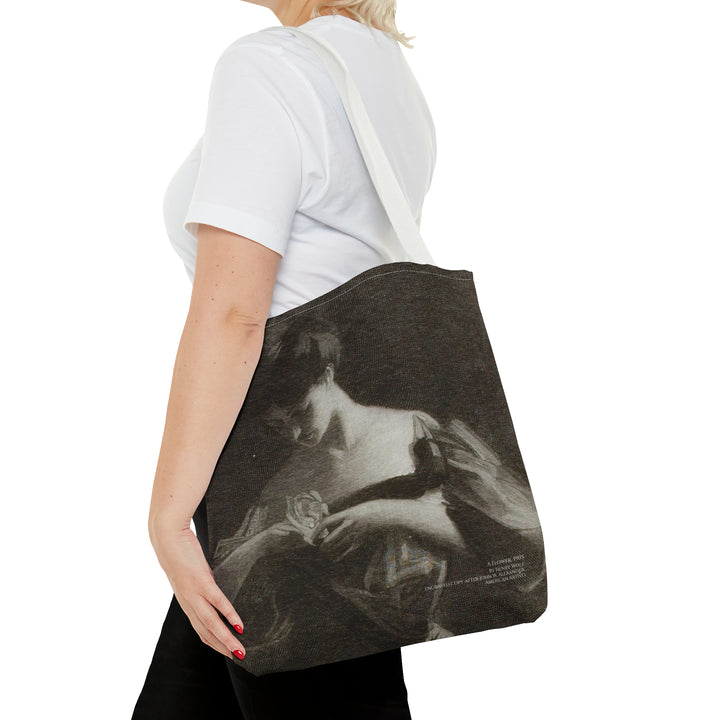 Tote Bag, A Flower by Henry Wolf