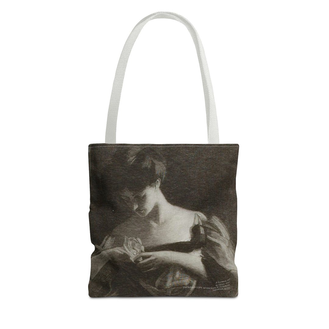 Tote Bag, A Flower by Henry Wolf