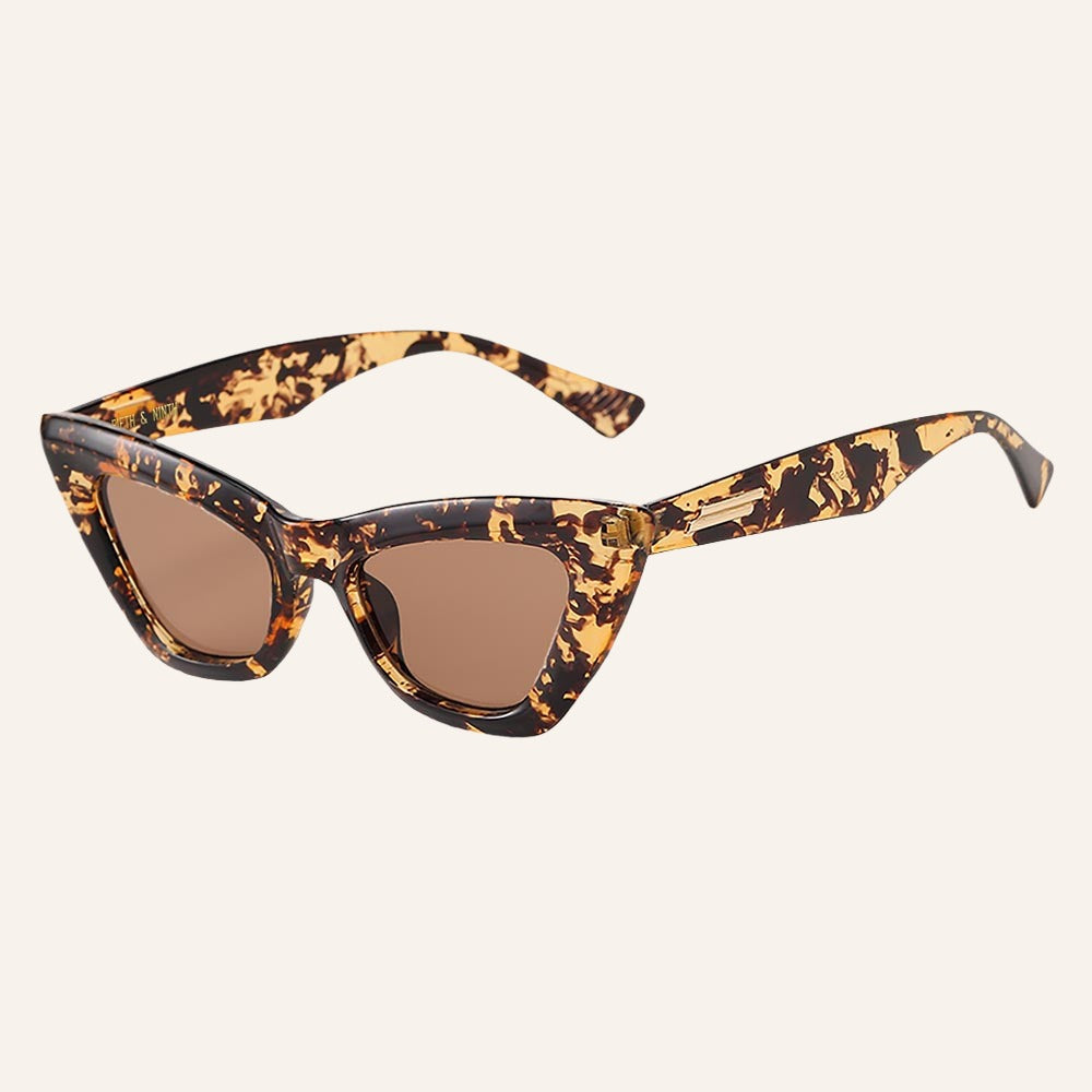 Glam Cat Eye Sunglasses, Siena