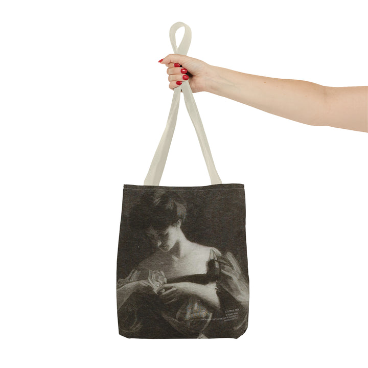 Tote Bag, A Flower by Henry Wolf