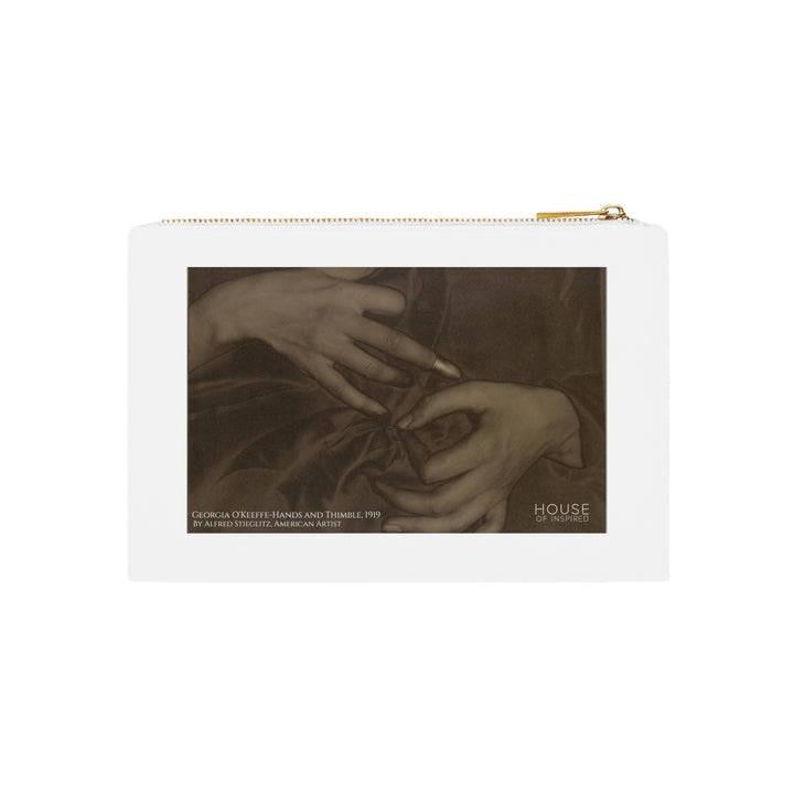 Cosmetic Bag, Georgia O'Keeffe-Hands and Thimble by Alfred Stieglitz