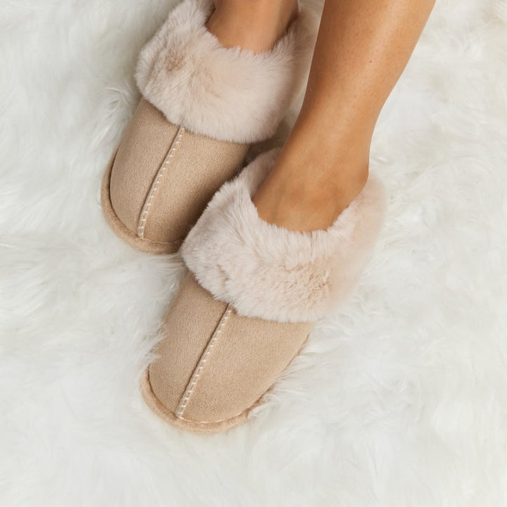 Fuzzy Closed-Toe Slippers, Variety