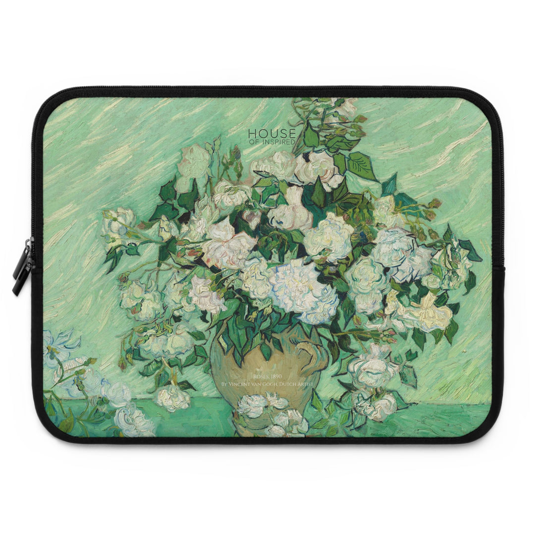 Laptop Sleeve, Roses by Vincent van Gogh