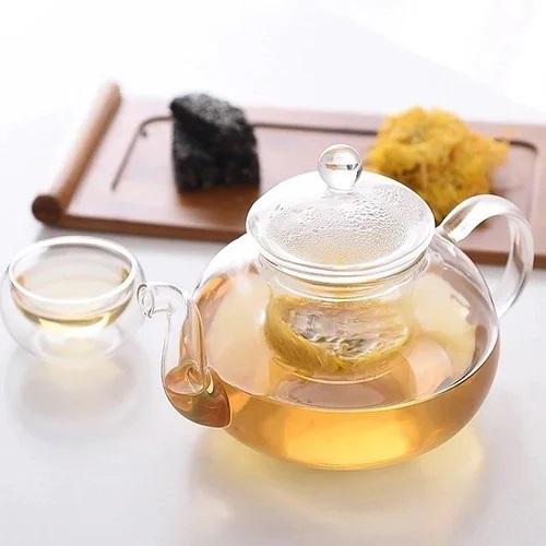 Thermo Glass 20oz Teapot, Stovetop Safe