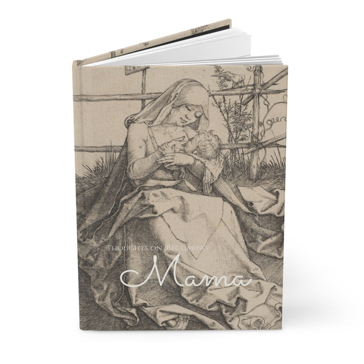 Hardcover Journal, Thoughts on Becoming Mama