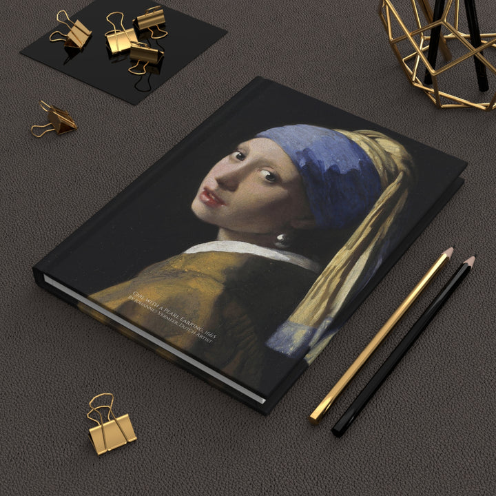 Hardcover Journal, Girl with a Pearl Earring by Johannes Vermeer