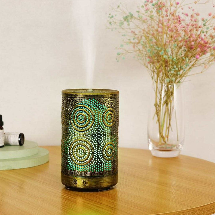 Color Changing Aromatherapy Oil Diffuser, Bronze