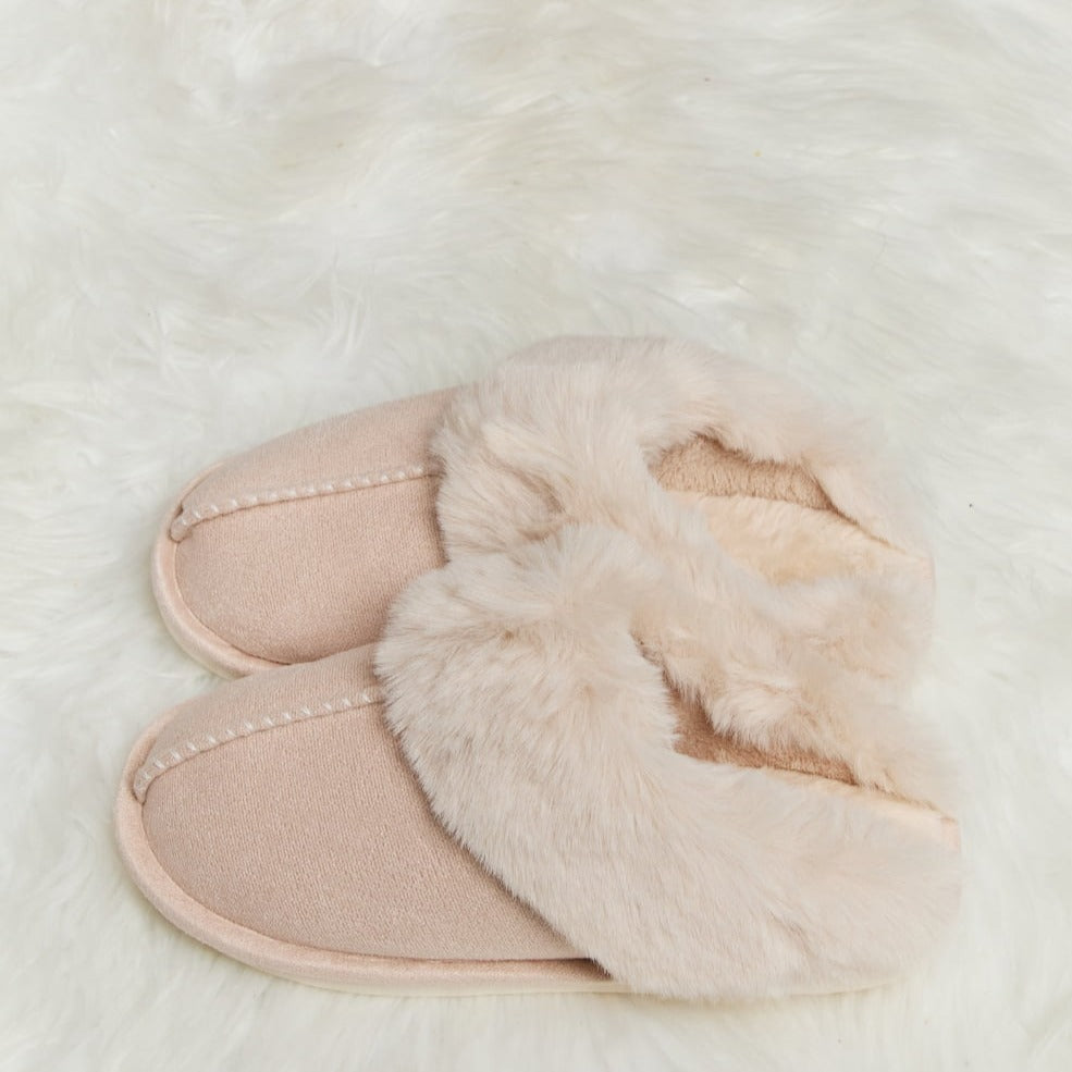 Fuzzy Closed-Toe Slippers, Variety