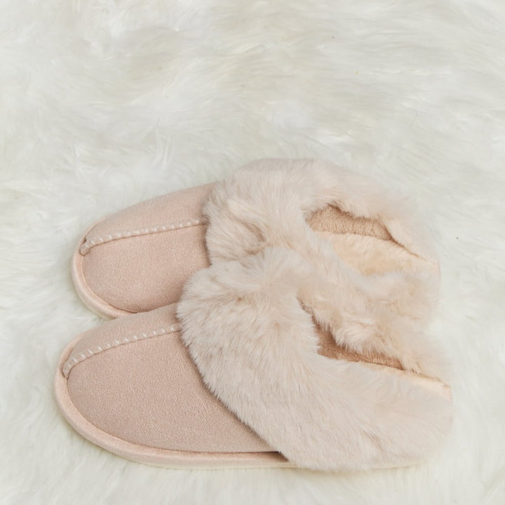 Fuzzy Closed-Toe Slippers, Variety