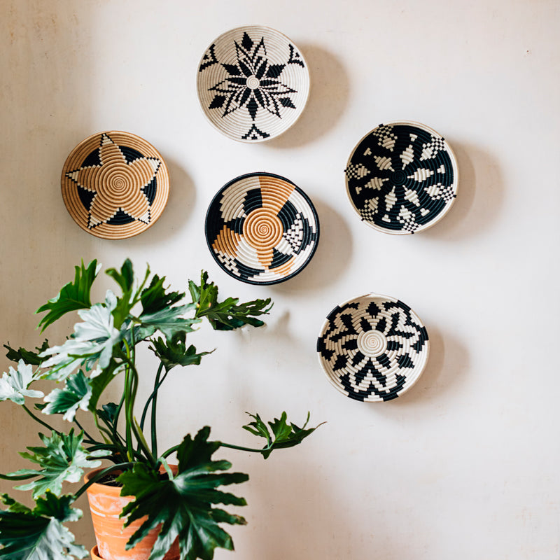 Woven Bowls, Cactus Blossom