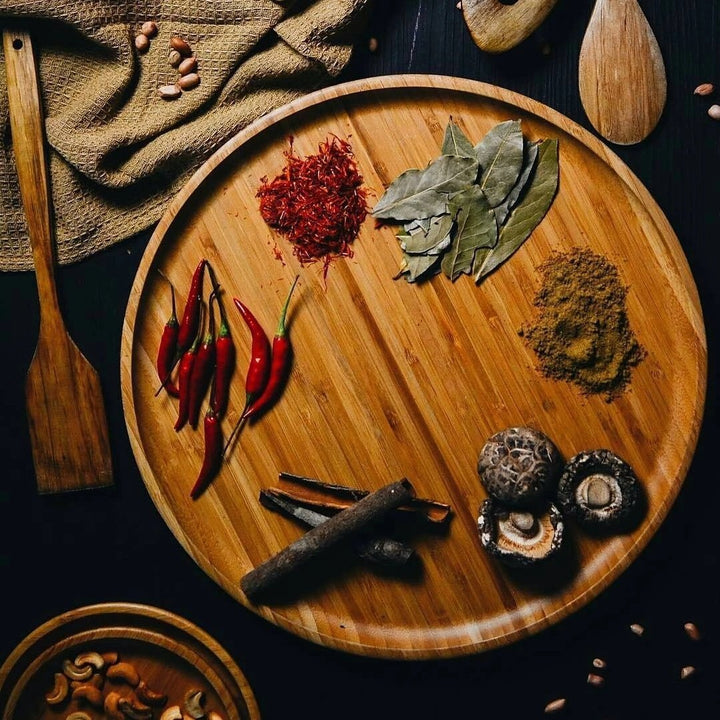 Bamboo Platter, Round