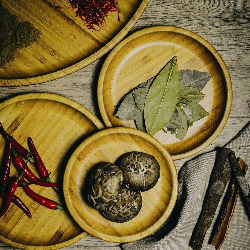 Bamboo Platter, Round