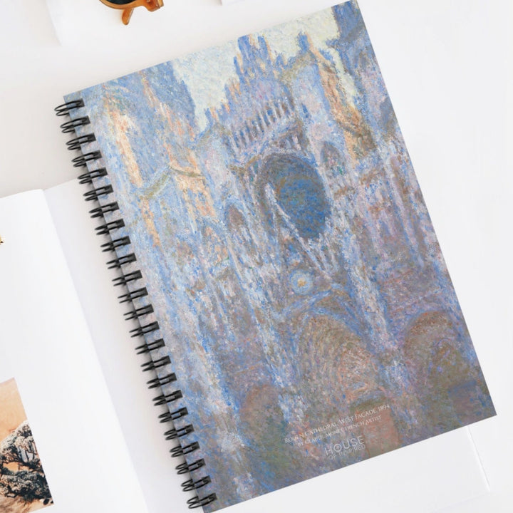 Notebook, Rouen Cathedral, West Façade by Claude Monet