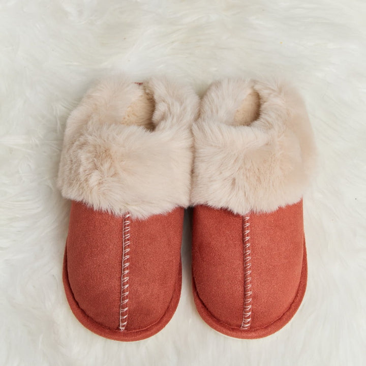 Fuzzy Closed-Toe Slippers, Variety