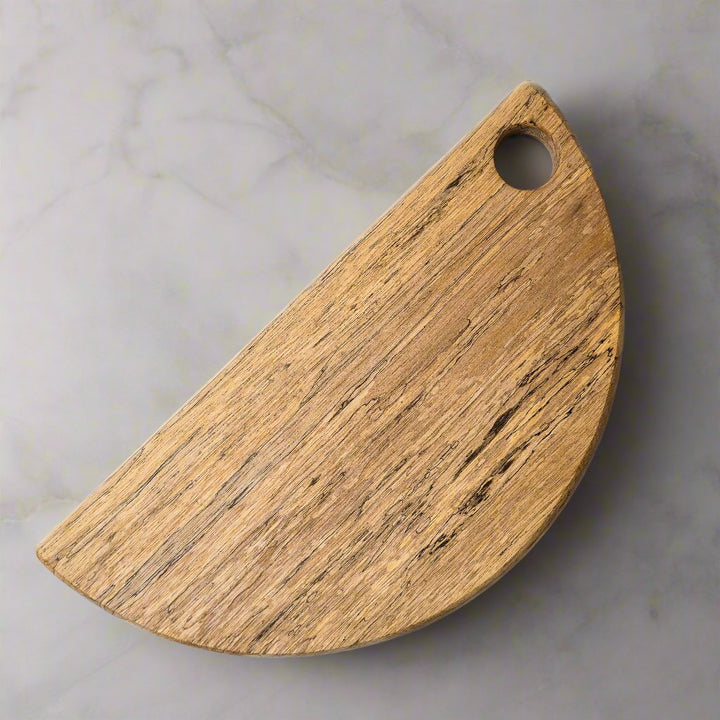 Semicircle Cutting Board, Quarter Moon