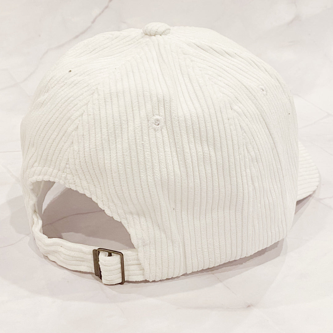 Corduroy Baseball Cap, Mama