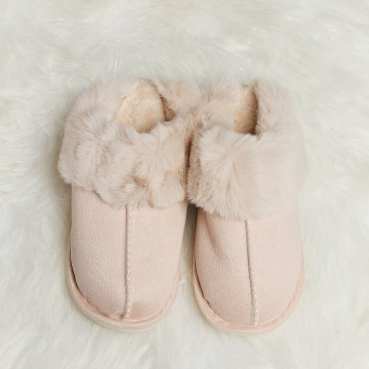 Fuzzy Closed-Toe Slippers, Variety