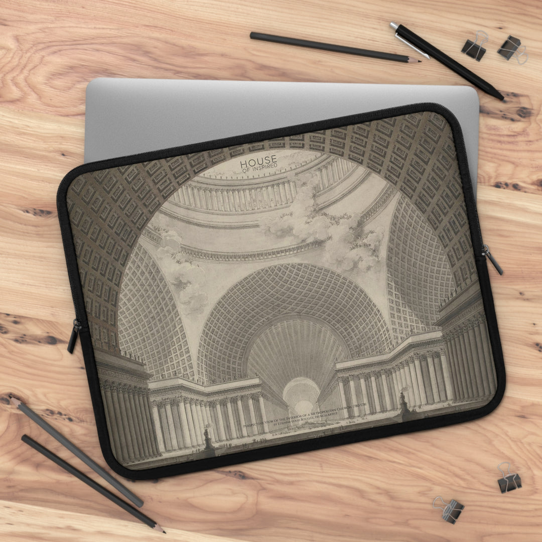 Laptop Sleeve, Perspective View of ..., 1780/1781 by Etienne-Louis Boullée