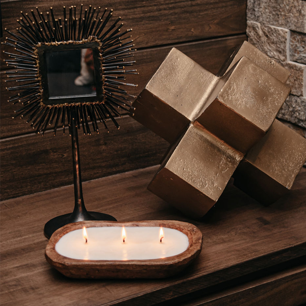 3-Wick Soy Candle, White Tea