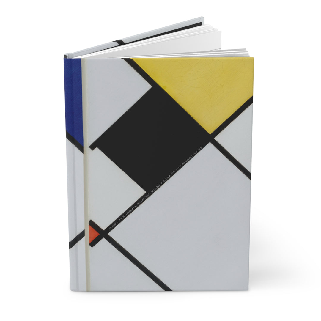 Hardcover Journal, Lozenge Composition with. . . by Piet Mondrian