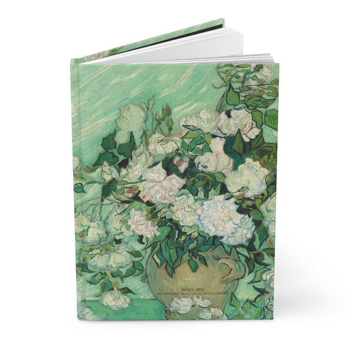 Hardcover Journal, Roses by Vincent van Gogh