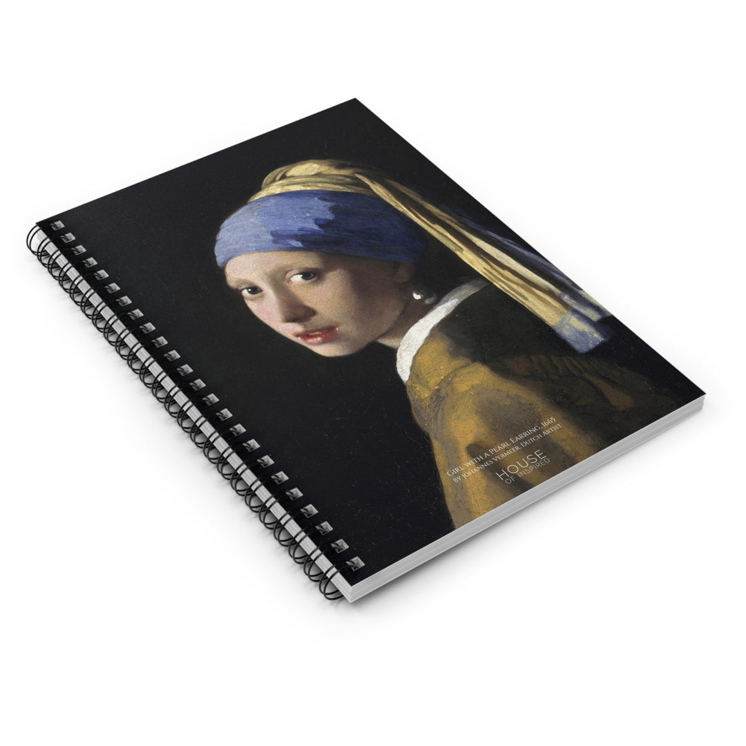 Notebook, Girl with a Pearl Earring by Johannes Vermeer