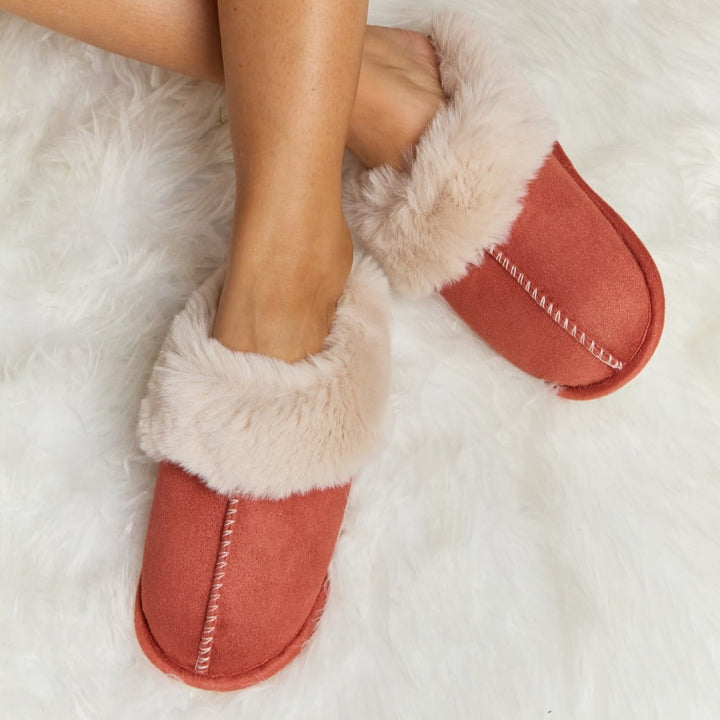 Fuzzy Closed-Toe Slippers, Variety