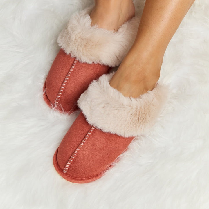 Fuzzy Closed-Toe Slippers, Variety