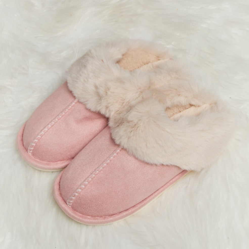 Fuzzy Closed-Toe Slippers, Variety